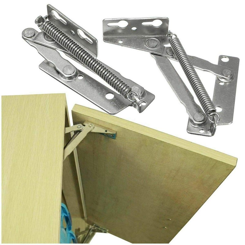 Double Hinges, 3Paris Spring Hinge Smooth Quiet 80 Degree Top