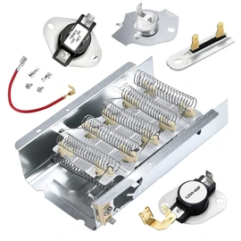 【2025 UPGRADED】279838 W10724237 WED4815EW1 Dryer Heating Element Fit for Whirlpool Ken-more 70 80 Series Model 110 Roper Replace 3403585 NED4600YQ1 ned4655ew1 medx655dw1 AP3094254 8565582 by Beaquicy