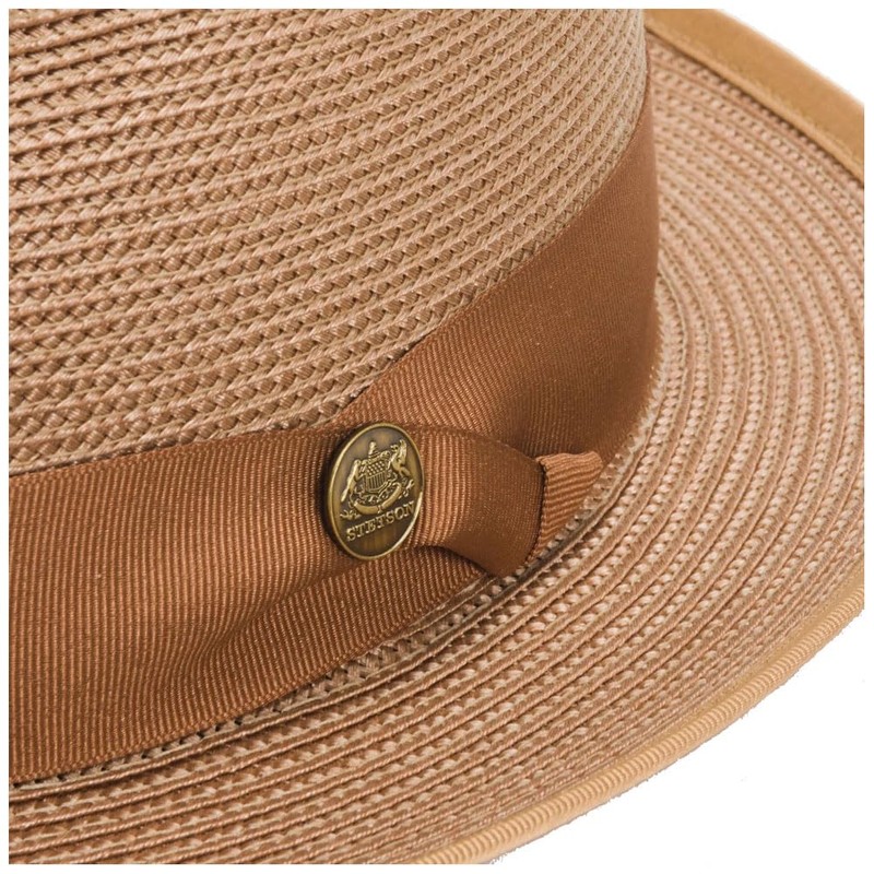 Stetson Men's Fedora, Cognac