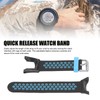 Silicone Quick Release Wristband Replacement Waterproof Accessory Silicone Watch Wristbands