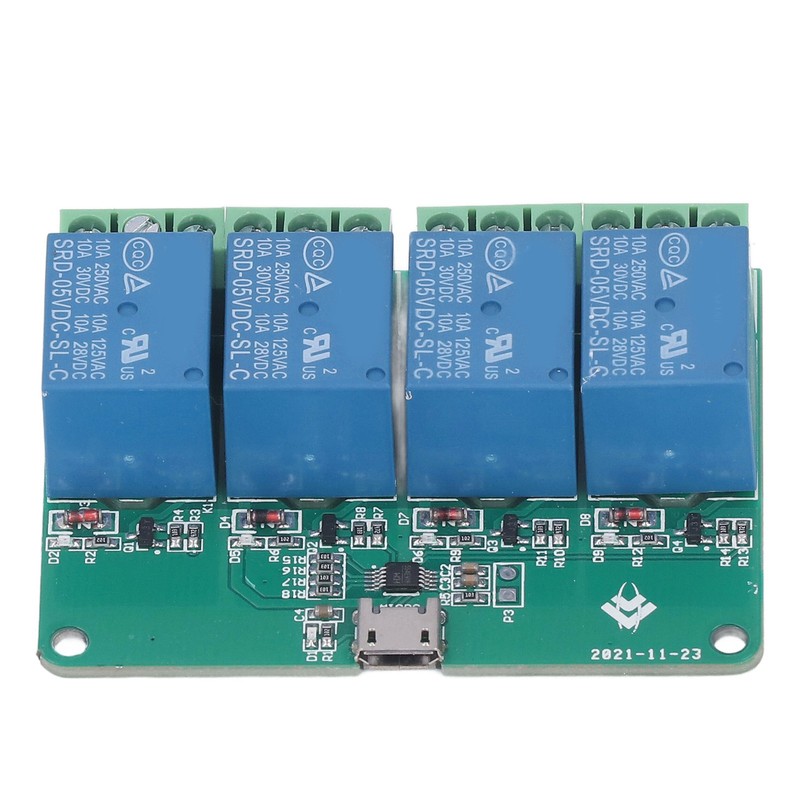 4 Channel Relay Module 5V for HID Drive Free USB