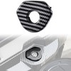VEISUTOR Ignition Switch Cover for Street Glide 24-25, Carbon Fiber