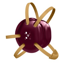 Great Call Athletics | Wrestling Classic Headgear Earguard Adult Grappling Head Gear Adjustable Ear Guards Vegas Gold Straps (Maroon w/ Vegas Gold Straps)