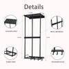 Gavinjitao Camping Chair Rack for Garage Storage, Metal Camping Chair