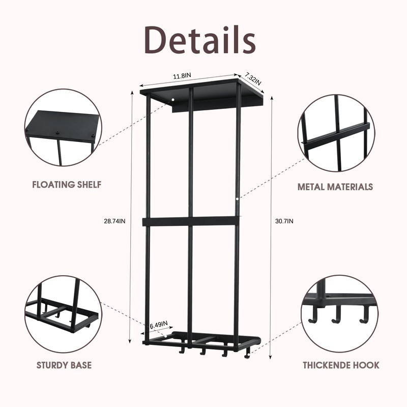 Gavinjitao Camping Chair Rack for Garage Storage, Metal Camping Chair