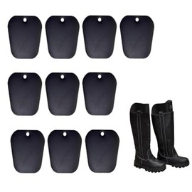 Naisfei 10-inch boot styling plug-in, 10 Pack Boot Shapers Reusable Plastic Thigh Boot Trees Support Shaping Shoe Trees Insert Pads Holder