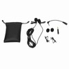 Black Double Head Lavalier Lapel Microphone No Driver Installation Required