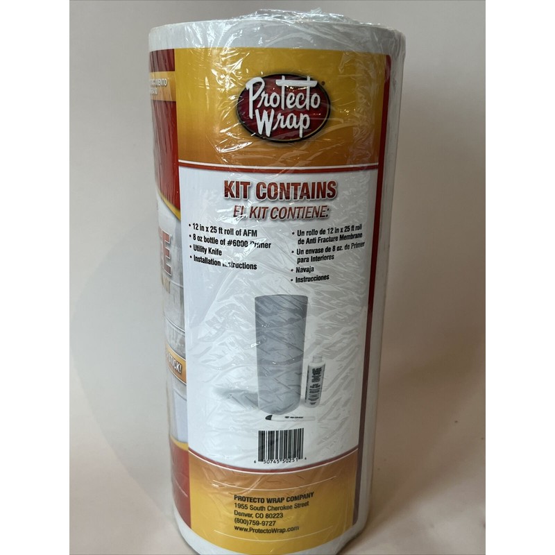 Protecto Wrap Crack Free Tile Floor Kit Anti-fracture & Suppression