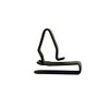 Connect 35024 Door Trim Clip B for Classic Cars 25pc