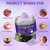 UptVin 3 Pcs Teeth Restoration Mineral Powder, Purple Tooth Whitening