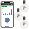 Smart Thermometer/Hygrometer, Bluetooth Digital Thermometer/Hygrometer, Smartphone Compatible, Smart Sensor, Data