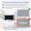 14 x 8 Inch [Duct Opening] Air Vent Covers for