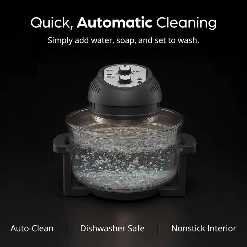 GraniteStone Air Fryer Toaster Oven Combo 16Qt Kitchen Countertop