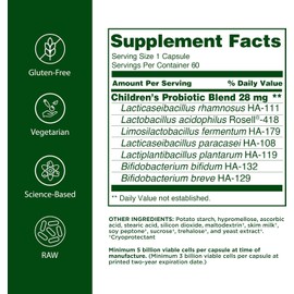 Udo's Choice - Children's Blend Probiotic Capsules - 60 count