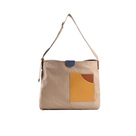 NICOLE & DORIS Women's Totes Canvas Shoulder Bag Large Capacity Handbags Casual Shopping Bag Multicolor Tote Bag Hobo Bags for Work School College Khaki