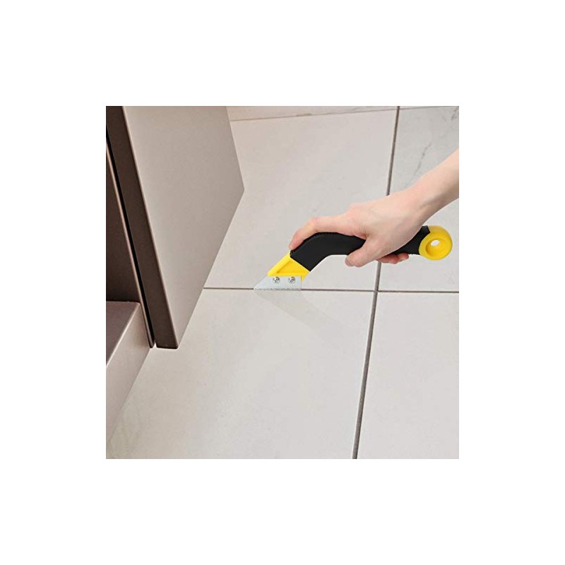 Coitak Tile Grout Saw Angled Grout Saw with 3 Pieces