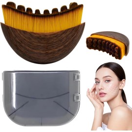 1PC Cepillo Facial para Contorno Linfático, Masajeador de Drenaje Linfático, Lymphatic Contour Face Brush, Diseño Ergonómico para Rostro, Mentón y Mandíbula