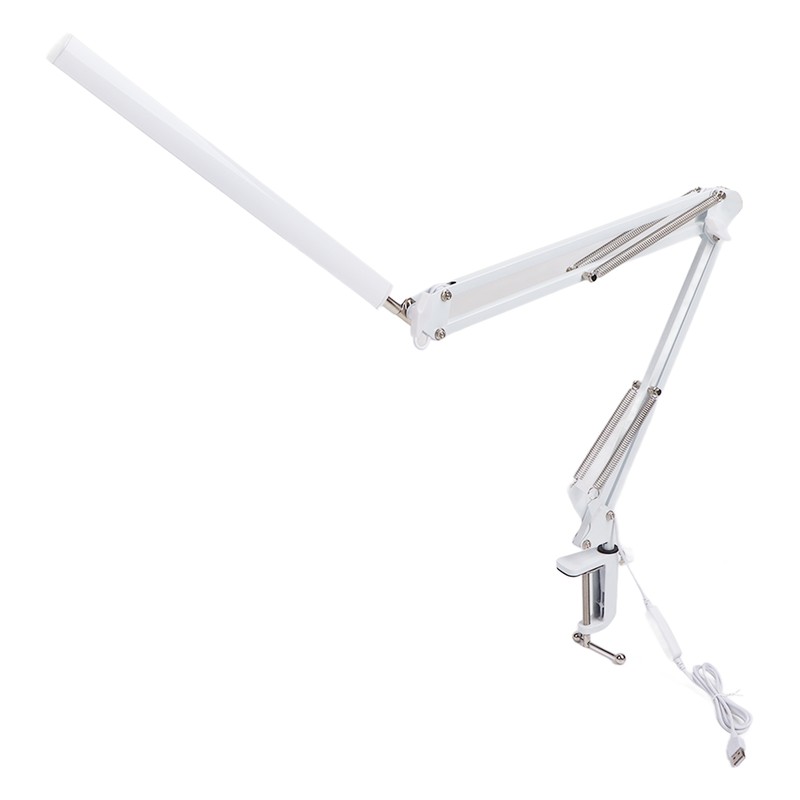 LED Swing Arm Lamp Adjustable Eye Caring Student Reading Desk