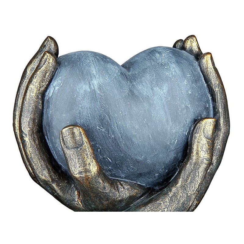 Generisch Sculpture Heart in Two Hands, Love Gift, Statue, Decorative