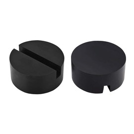 YIXISI Universal Rubber Car Jack Pad, Universal Jack Pad, Rubber Jack Pad, Slotted Frame Rail Protector for Car Jacks, Lifting Platforms