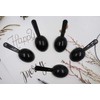 Sowaka 5 Pcs 0.25 OZ Coffee Spoons Plastic Short Handle