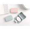 2-Pack Soap Dish Travel Soap Box Soap Container Perfect for