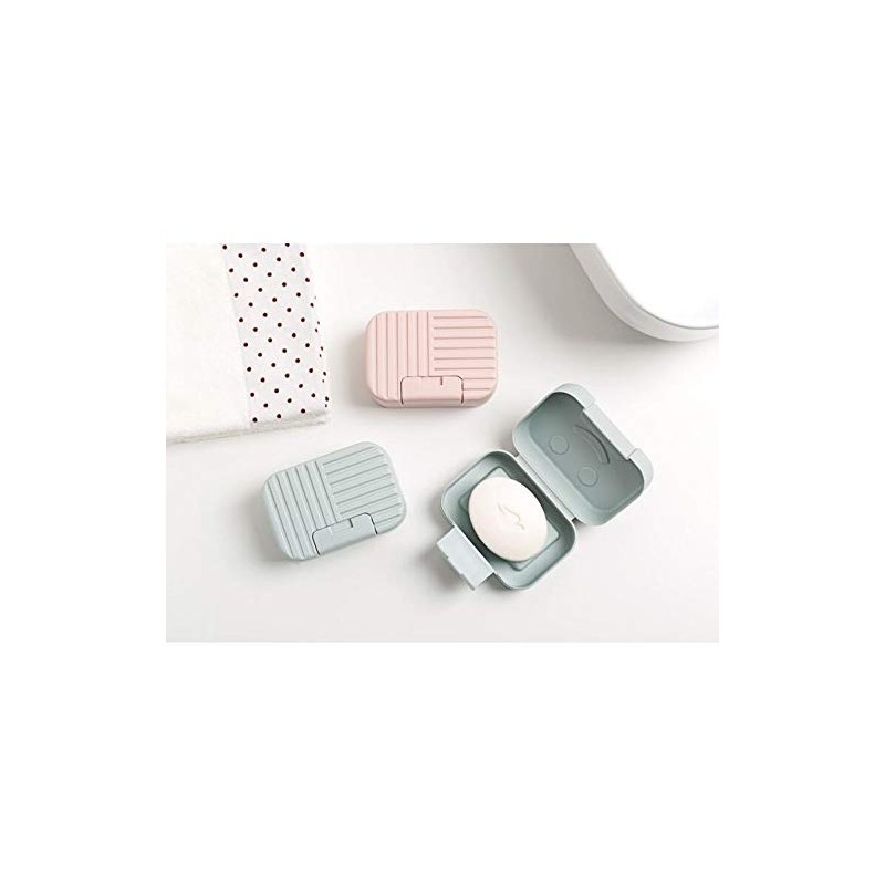2-Pack Soap Dish Travel Soap Box Soap Container Perfect for
