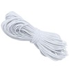 WedDecor 1mm White Elastic Cord Elastic Rope Stretch Fabric Craft