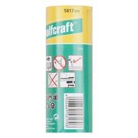 wolfcraft Sandpaper Roll for Metal/Varnish I 5817000, Black, 3 m x 115 mm