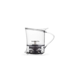 DAVIDsTEA Tea Steeper for Loose Tea with Lid, Compact Bottom Dispensing Tea Infuser (473 mL / 16 Ounce)