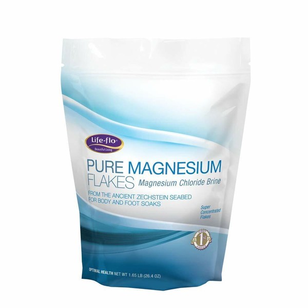 Life-flo Pure Magnesium Flakes, 1.65 Pound
