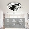 Dawn Whisper 24" Ceiling Fans with Lights and Remote 6