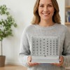HMF Coin Counter for Sorting and Storing Change, Transparent Coin
