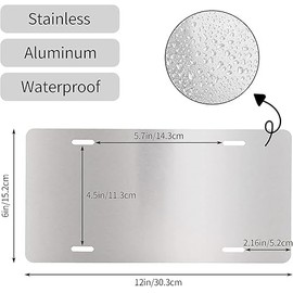LCFHOME Dale Sr #3 Earnhardt Aluminum License Plate for Fans（6 by 12 Inches,HD Printing）