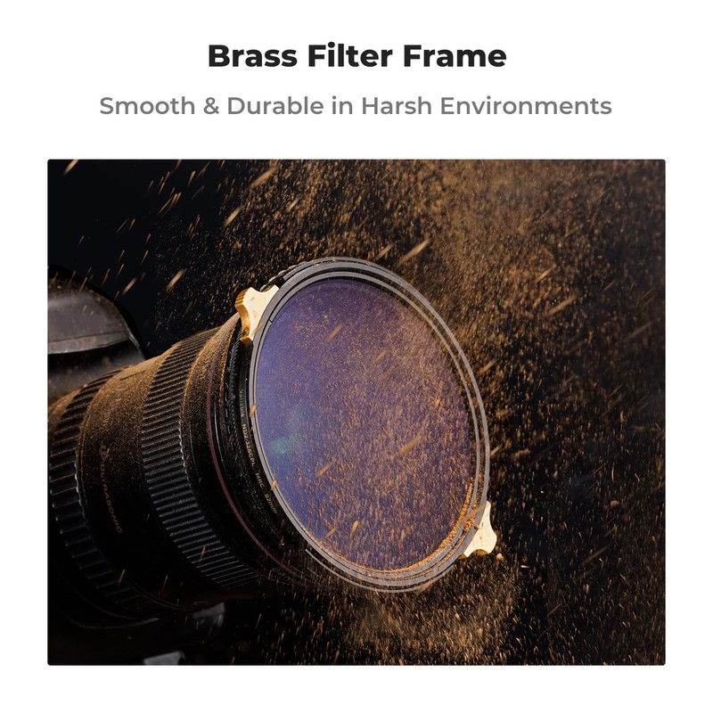 K&F Concept 49mm Variable ND2-32 Polarizing Filters, CPL+ND2-ND32 Multifunctional Filter