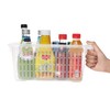 Kurtzy 4 Pack Kitchen Fridge & Cupboard Storage Containers with