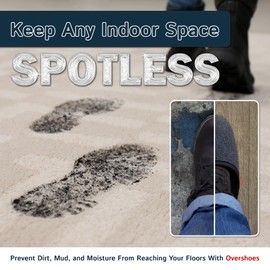 The Felt Store Indoor Overshoes for Men and Women