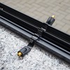 Premium X 2x Satellite Window Feed-Through 4x F-Connector 4x Rubber