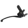 7/8" 22mm Left Clutch Brake Lever Perch With Mirror Mount