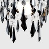 Elegant Chandelier Design Ceiling Pendant Light Shade with Beautiful Black