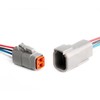 Deutsch DTM 2/3/4/6/8/12 Pin Pre-wired Electrical Wire Connector Set 20-24