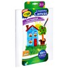 Crayola Paint Canvas Set, Painting Supplies, White, 2 Count