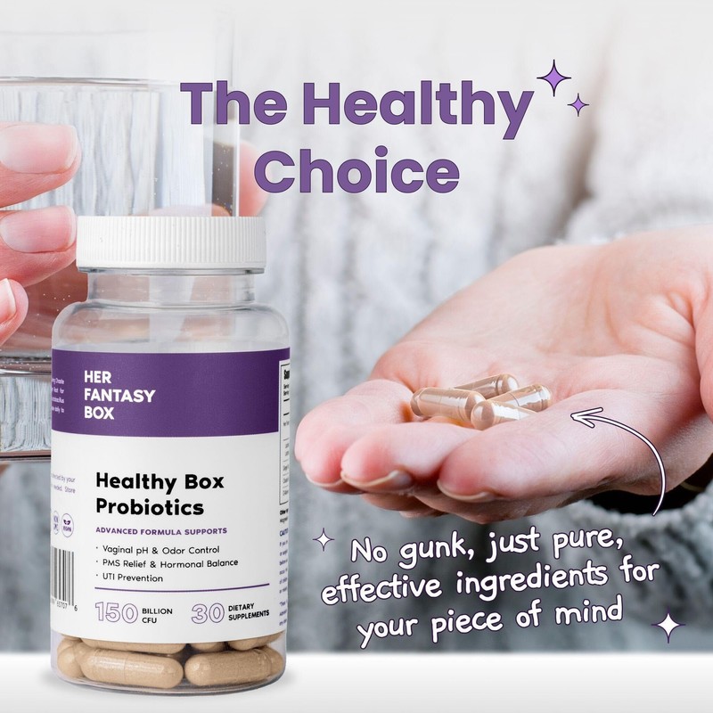 Her Fantasy Box | Vaginal Probiotics for Women – Prebiotics