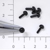 ハマナカ あみぐるみEYE ソリッドアイ 約5mm ブラック 差込式 6コ入り H221-305-1