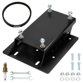 FVRITO Torque Converter Motor Engine Riser Plate for Predator 212cc 196cc 224cc Coleman CT200U BT200X Mini Bike 6.5hp OHV Clone Engine Tillotson Performance Parts