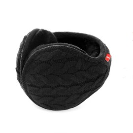 IBLUELOVER Earmuffs Women Men Back-Wearing Earmuffs Plush Ear Warmers Foldable Winter Accessories Outdoor Ski Thickened Ear Protection Running Ear Warmers Hiking Earband for Camping Mountaineering,