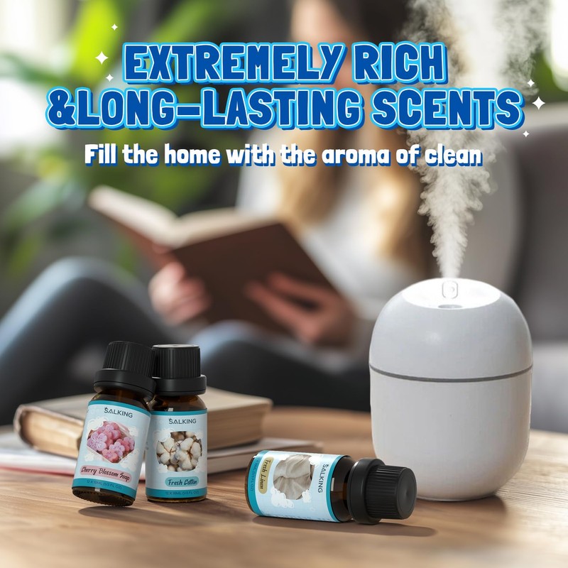 Salking Essential Oil Fresh Clean 12 x 10 ml -1