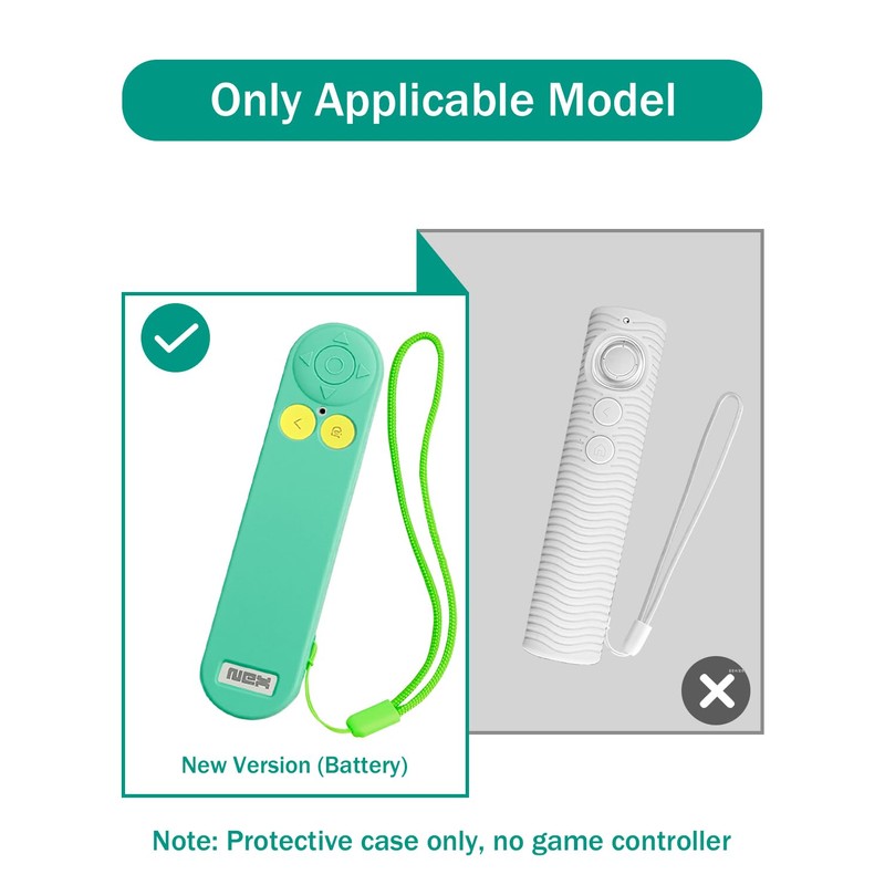 Silicone Remote Case Cover for Game System Remote - Anti-Slip