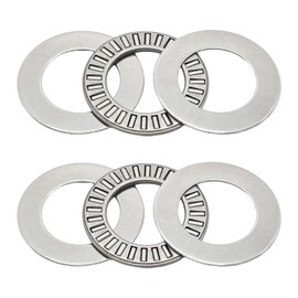Runseaway 2 Sets NTA1423 Thrust Needle Roller Bearings with Washers, Thrust Bearings for Lawn Tractor, Industrial Machinery, Smooth Low-Friction Rotation 22.2mm ID,36mm OD, 2mm Width