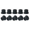 DGBRSM 10PCS 1/2'' Drill Hole, 5/16'' ID Silicone Rubber Grommets